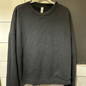 Alo Renown Heavy Weight Crew Neck Pullover - Black XL